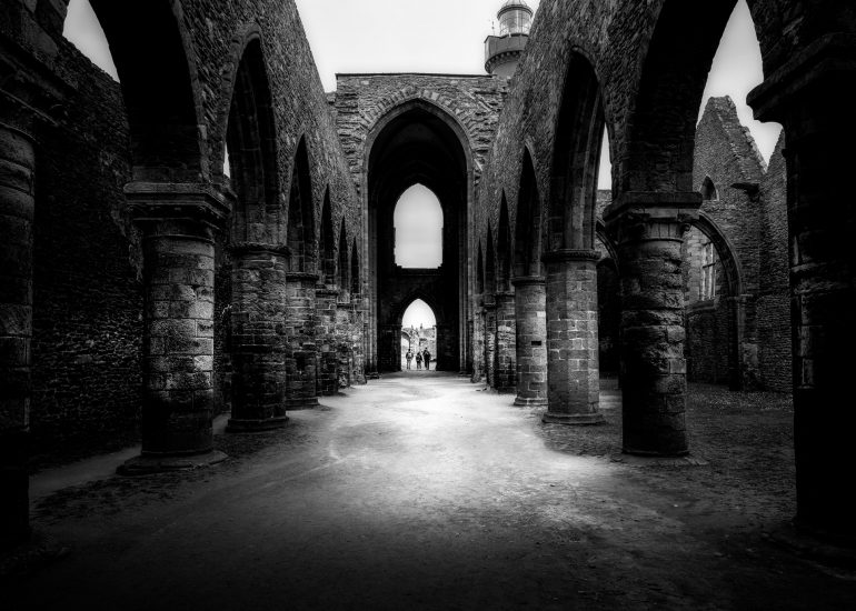 Le phare de Roscoff en Noir et Blanc - Antoine Beringer Photographe